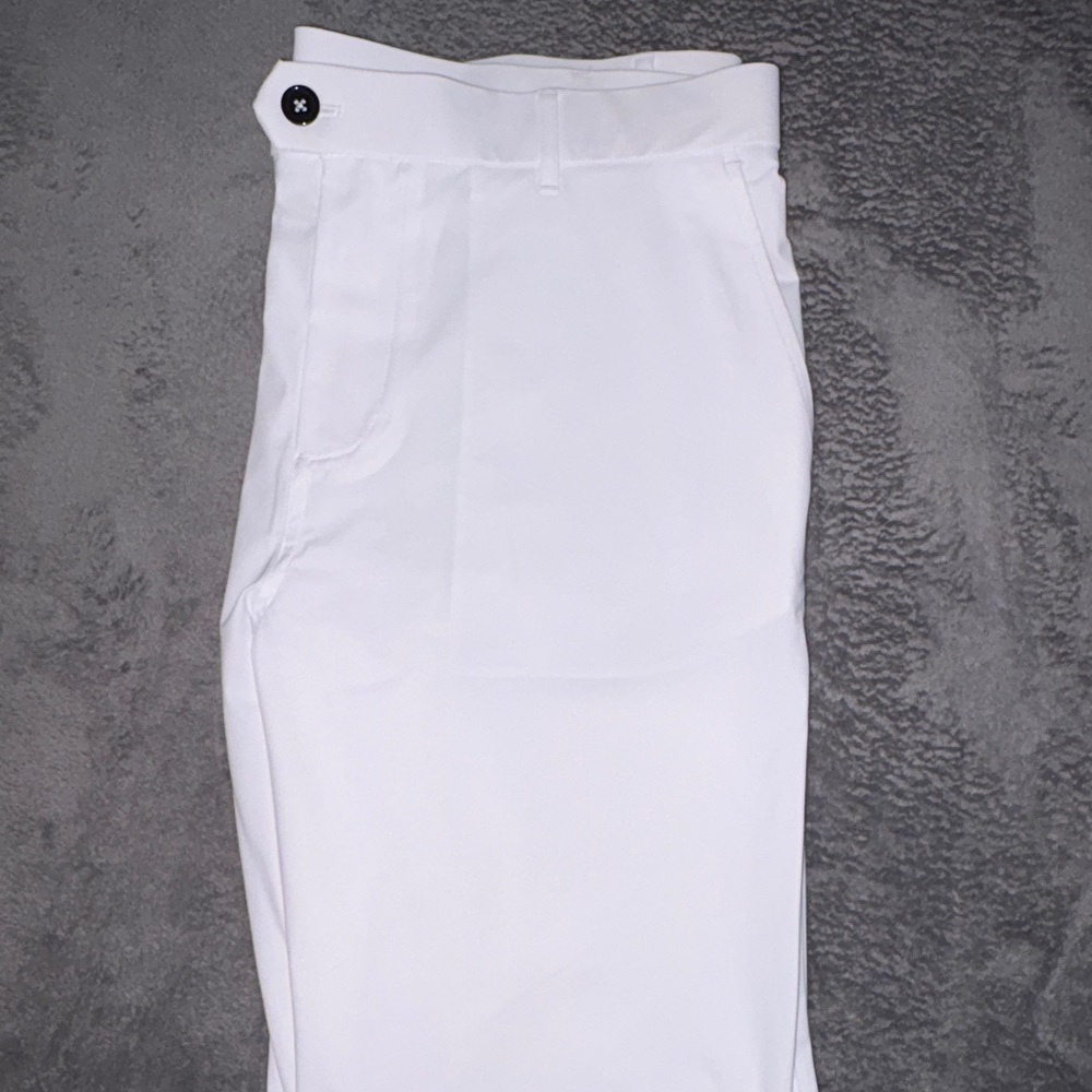 Men's White Dress Pants